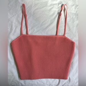 Aritzia Babaton SCULPT KNIT CAMI CROPPED TANK